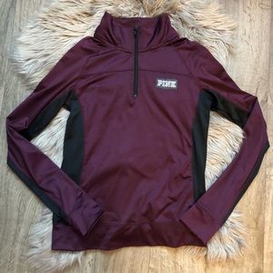 Victoria’s Secret PINK ultimate half zip jacket